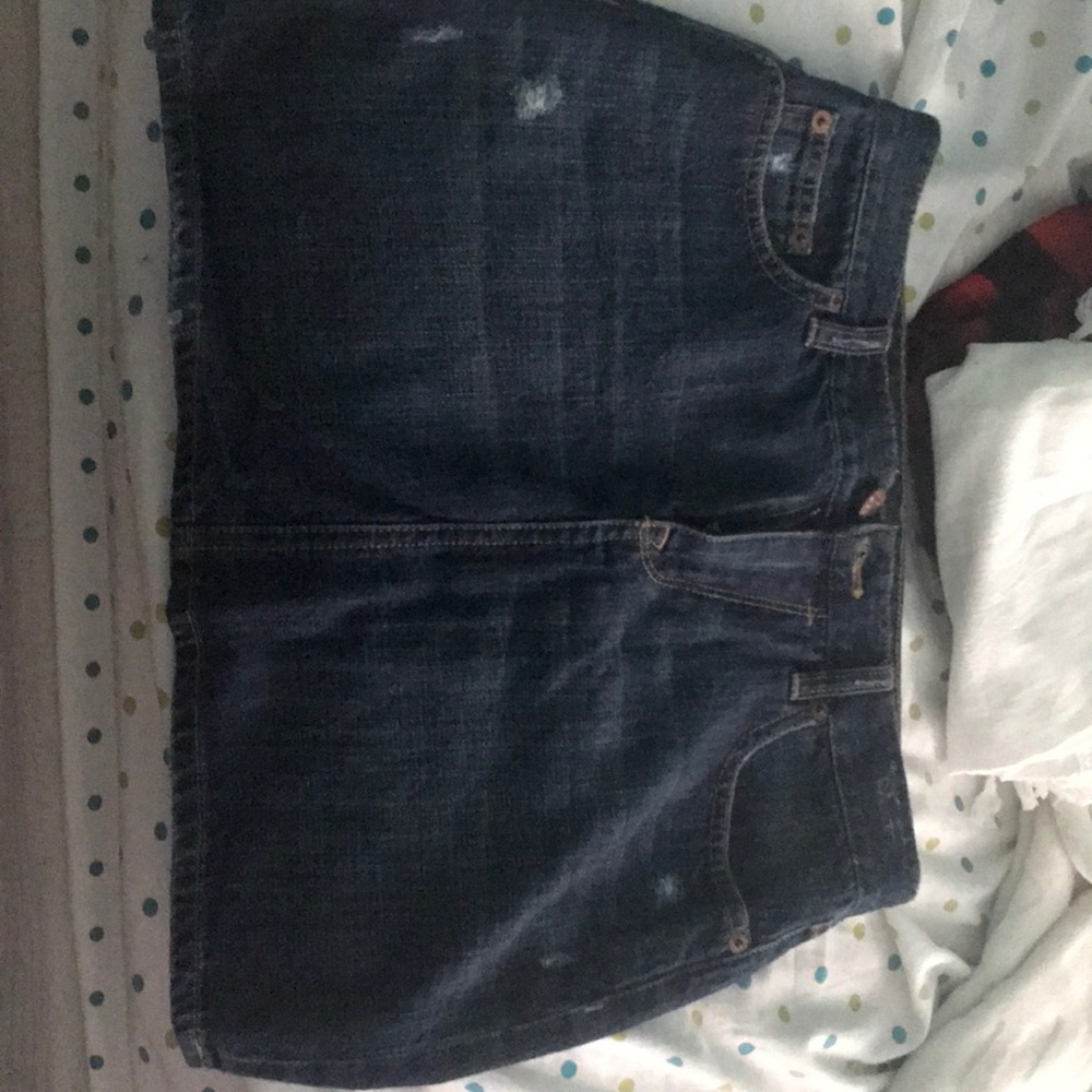 Denim skirt